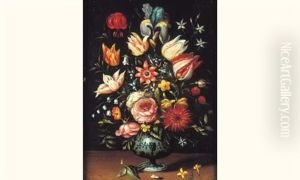 Bouquet De Fleurs by Jan van Kessel the Elder