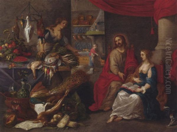 Christ In The House Of Mary And Martha - view 1