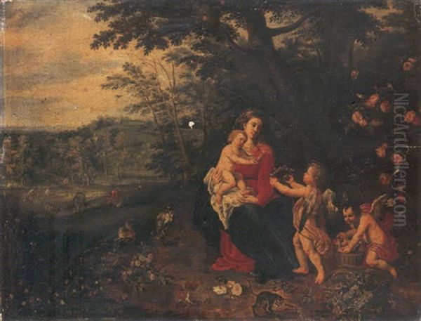 The Rest On The Flight Into Egypt - view 1