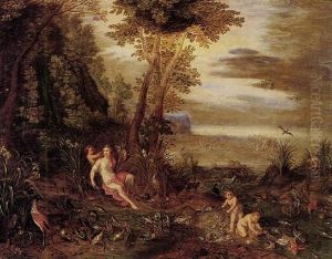 Allegoria Dell'acqua by Jan van Kessel the Elder
