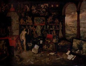 Allegorie De La Fortune- Le Cabinet D'amateur by Jan van Kessel the Elder