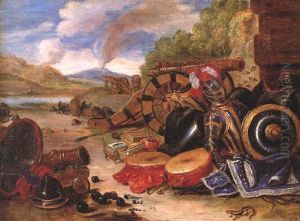 An Allegory Of War by Jan van Kessel the Elder