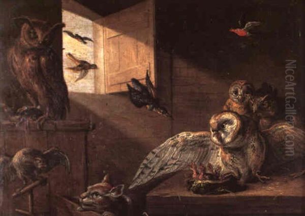 Oiseaux Et Chat - view 1