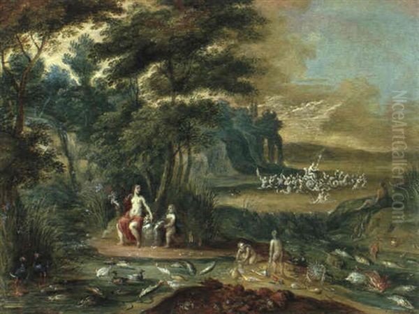 Allegorische Darstellung Des Elementes Wasser - view 1