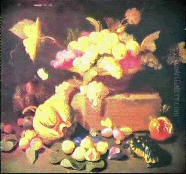 Nature Morte Aux Fruits Et Tortue - view 1