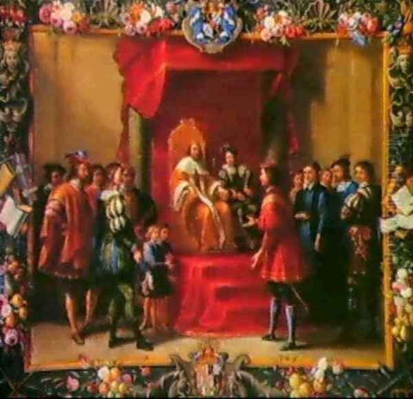Guillaume-raymond Moncada Besoger Kongen Af Aragonien - view 1
