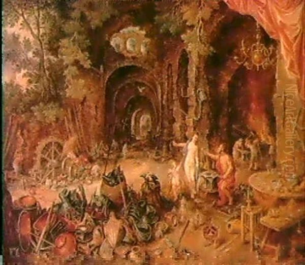 Venere Nell'officina Di Vulcano - view 1