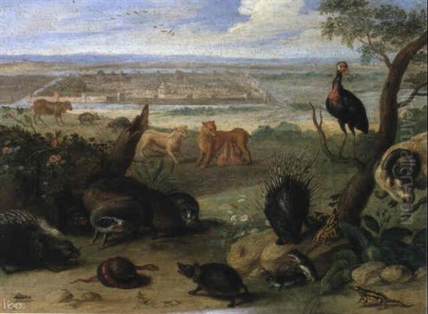 Europa & Africa, Im Hintergrund Brussel Bzw. Moskau - view 1