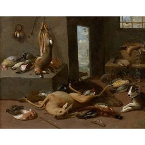 Trophee De Chasse Au Chien Dans Un Garde-manger