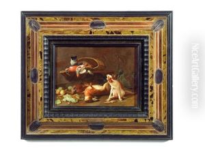 Le Chien Et Le Chat Dans Le Garde-manger