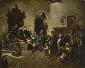 Im Gerichtsgebaude by H. Baumgartner
