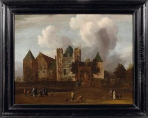 Vue Du Chateau De Purmerend, A Cote De Monnickendam