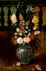 Fleurs Dans Un Vase De Chine