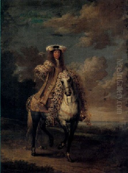 An Equestrian Portrait Of A Gentleman (don Luis De La Cerda Fernandez De Cordoba Folch De Cardona Y Aragon, 9th Duke Of Medinaceli?) - view 1