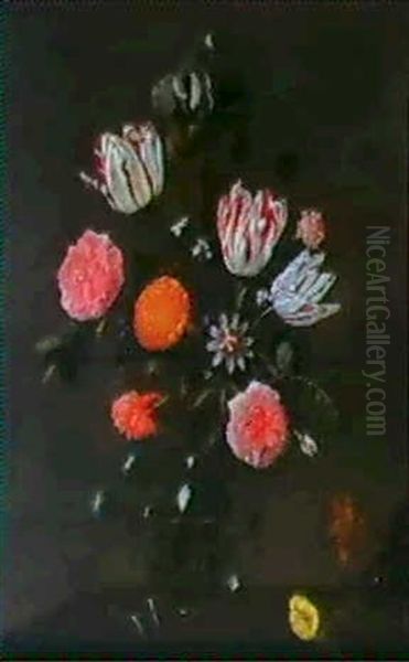 Still Life Of Flowers In A Vase - view 1