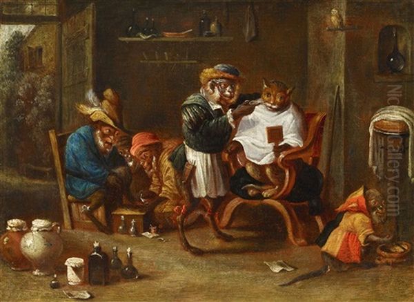 The Monkey Barber - view 1