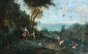 Allegorie De La Mer by Ferdinand van Kessel