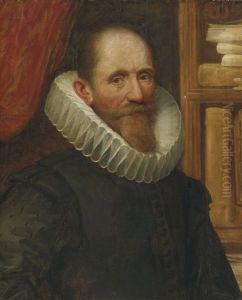 Portrait Of A Man by Hieronymus Van Kessel