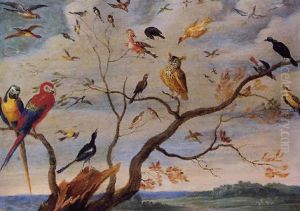 Das Element Luft by Jan van Kessel