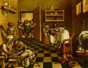 A Doctor Practice With Monkeys And Cats