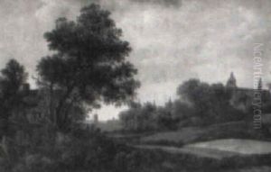 Paysage by Jan van Kessel