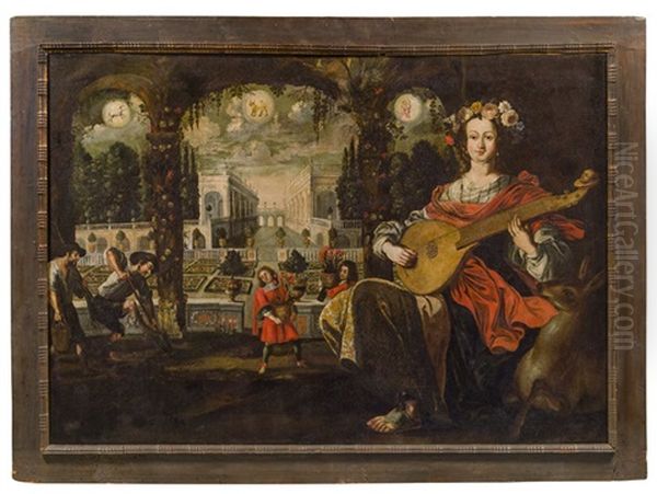 Allegorie Des Fruhlings - view 1