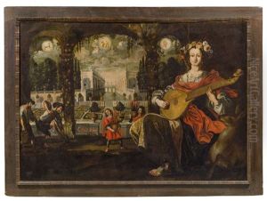 Allegorie Des Fruhlings by Stephan Kessler