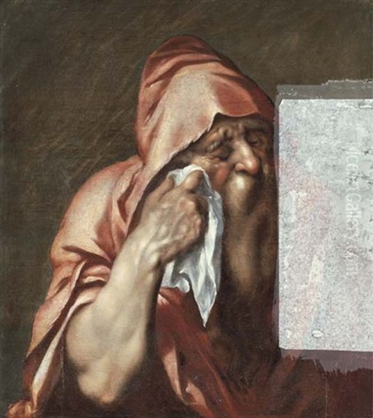 The Weeping Heraclitus - view 1