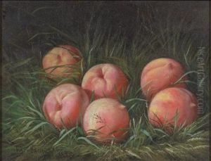 Still Life With Peaches by Peter Baumgras