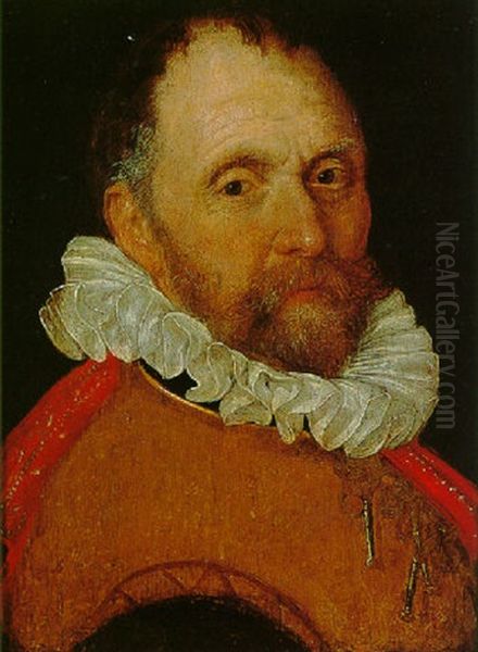 Portrait Of A Man Wearing A Ruff - view 1