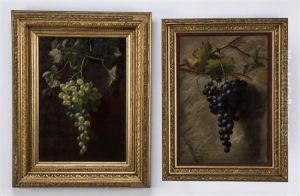 Still Lifes (pair) by Emil Kett
