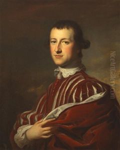 Gentleman, Half Length, Wearing Red Slashed Van Dyck Costume Gentleman, Half Length, Wearing Red Slashed Van Dyck Costume