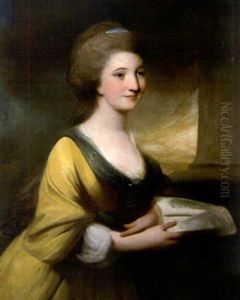 Portrait Of A Lady In Green And Gold Portrait Of A Lady In Green And Gold