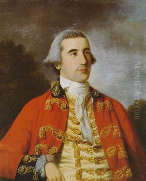 Portrait Of An Officer Of The East India Company - view 1