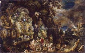 The Temptation Of Saint Anthony by Kerstiaen de Keuninck
