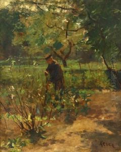 Tending The Crop by Jacob Simon Hendrik Kever