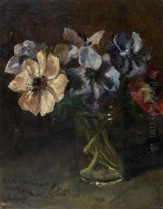 Stillleben Mit Anemonen