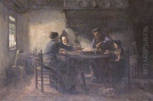 The Family Meal by Jacob Simon Hendrik Kever