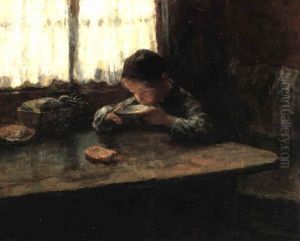 A Frugal Meal by Jacob Simon Hendrik Kever