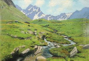 Summer Alpine Landscape
