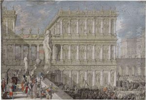 Christ Presented Before The People by Johann Wilhelm Baur