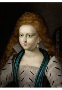 Halbbildnis Einer Jungen Frau