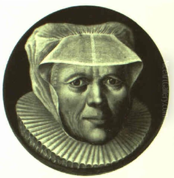 Portrait Of A Woman In A White Cap And Ruff - view 1