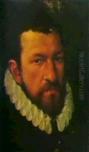 Bildnis Eines Mannes Mit Halskrause. Bildnis Eines Mannes Mit Halskrause.