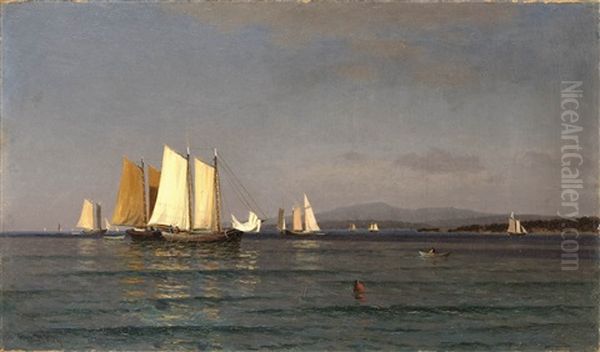 Scene Off Mt. Desert Island, Maine - view 1