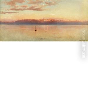 Lake Tahoe Vista (+ Lake Tahoe Vista, Lrgr; 2 Works) by John Ross Key