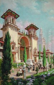 Electric Building, Pan American Exposition 1901; Buffalo N.y. by John Ross Key