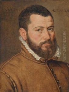 Bildnis Eines Neunundzwanzigjahrigen Mannes Im Lederkoller Und Mit Weiser Krause