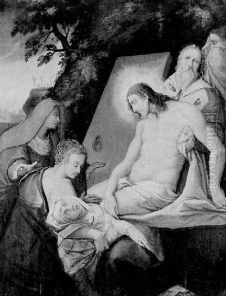 Die Grablegung Christi - view 1