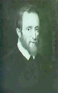 A Portrait Of A Bearded Gentleman, Bust Length by Willem Adriaensz Key